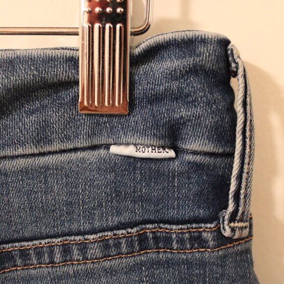 MOTHER High Rise Blue Jeans - Picture 5 of 10
